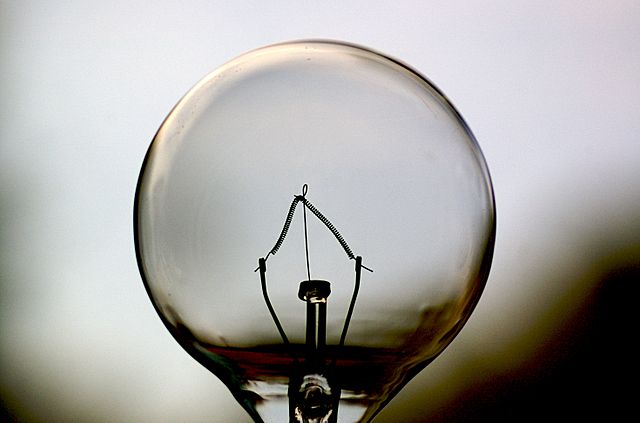 lighting A Incandescent Lightbulb