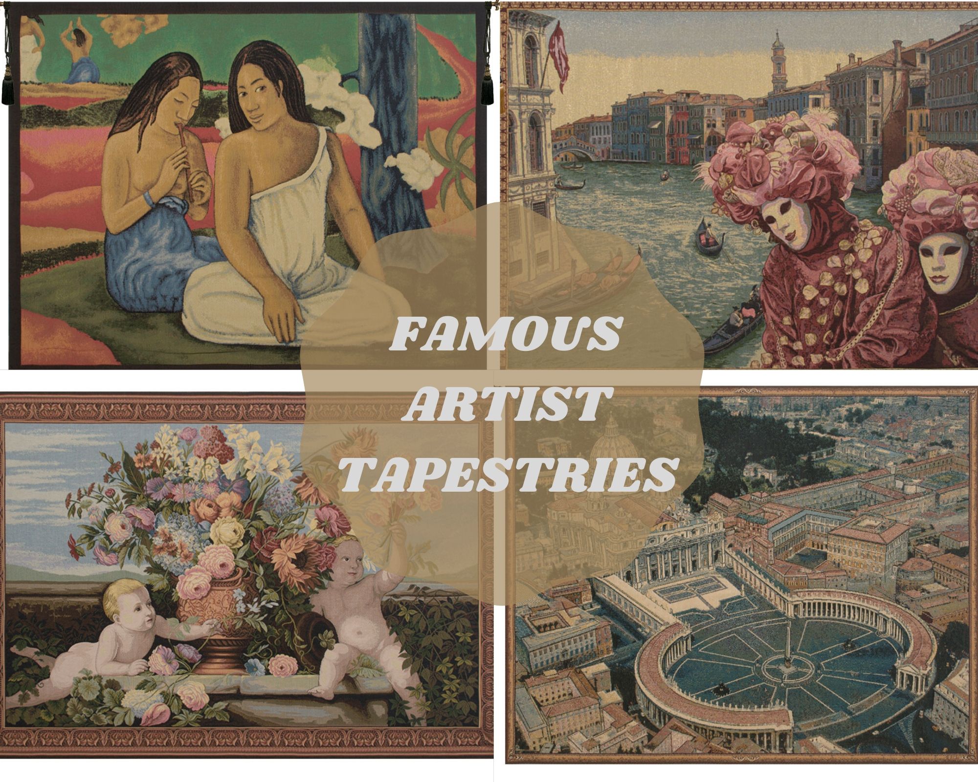 famous artist tapestry